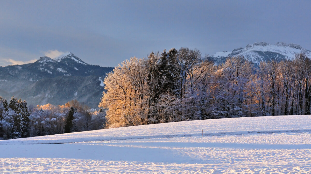 Prien am Chiemsee im Winter