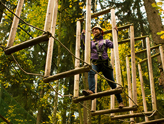 Kletterwald in Prien am Chiemsee