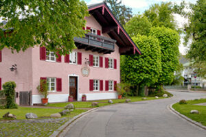 Ehemaliges Handwerkerviertel am Chiemsee in Prien
