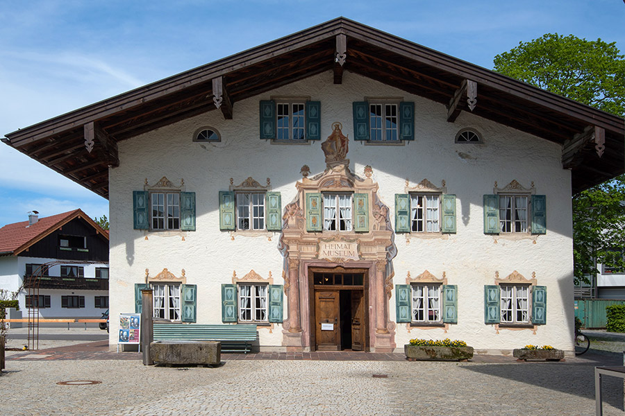 Heimatmuseum Prien am Chiemsee Oberbayern am Marktplatz