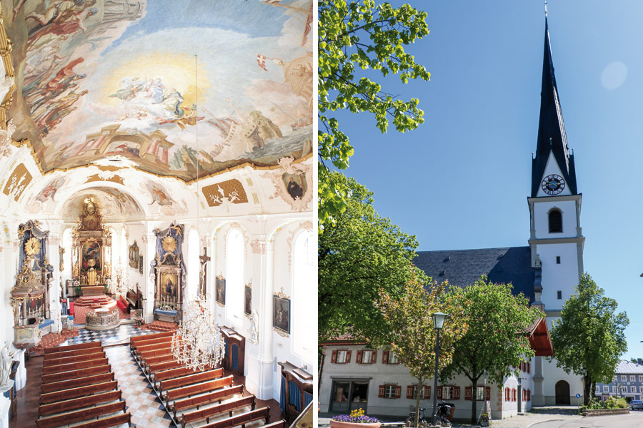 Kirche Maria Himmelfahrt Prien am Chiemsee
