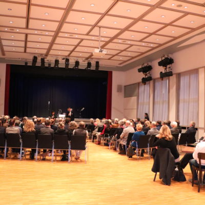 Begrüßung der Gäste im Chiemsee Saal