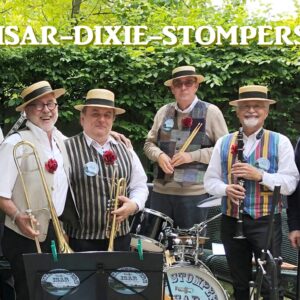 Isar-Dixie-Stompers, Bandfoto für Tollwood Juni 2022