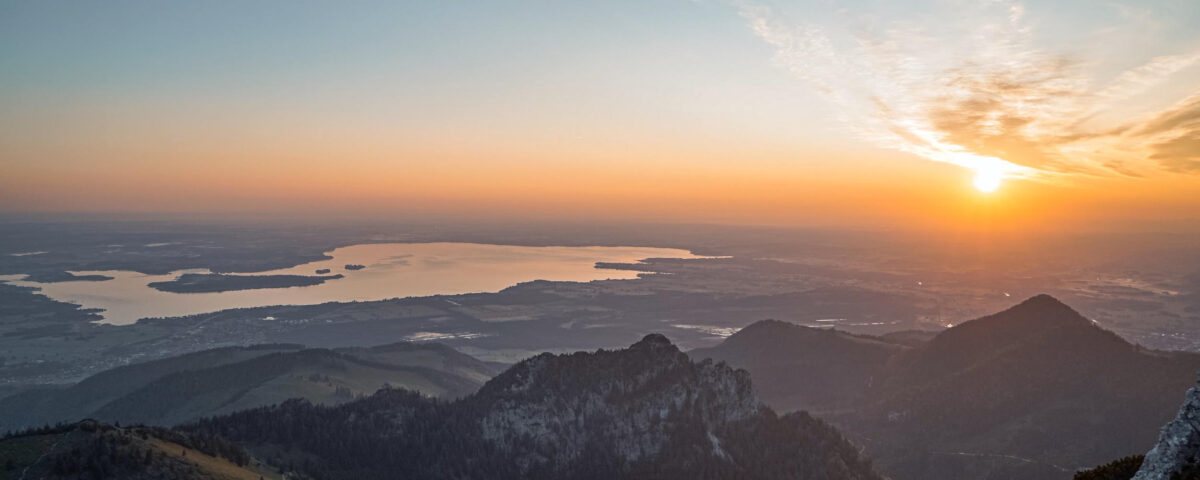 Wingmen - Sonnenaufgang Chiemsee
